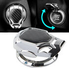 Universal Car Auto Start Stop Button Engine Ignition Decor Ring Trim Cap Cover