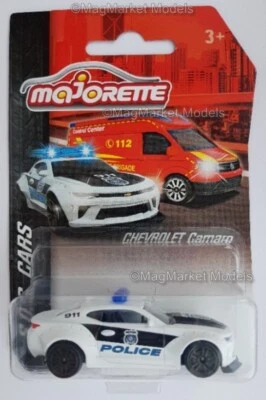 MAJORETTE · CHEVROLET CAMARO · POLICE CAR · 1:64 · BRAND NEW & SEALED - Image 1 of 2