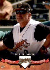 2007 Tucson Sidewinders Multi-Ad #1 Bill Plummer Manager Baseball Card
