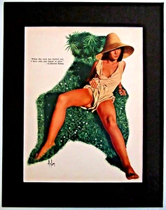 *** SEXY / PIN-UP ART *** (ASLAN) ~ (11" X 14") ~ *** NERO OPACO *** #33 - Foto 1 di 12