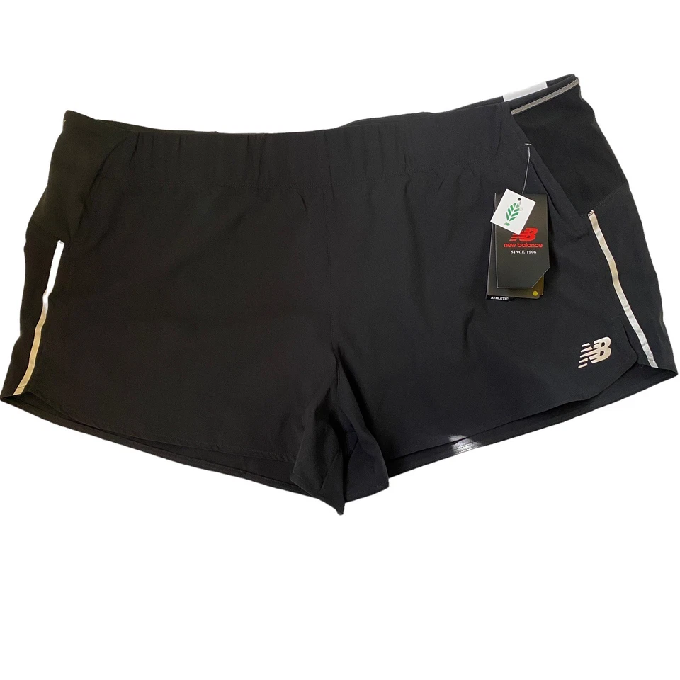 Pantalones Cortos New Balance Impact Atléticos Correr Pantalones Cortos Para Mujer Talla 2XL 3 Pulgadas Entrepierna Foto 1 de 4
