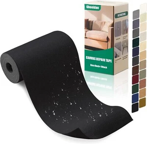 Canvas Repair Tape 4×70 Inch Waterproof Self-Adhesive Fabric Repair Patch - Picture 1 of 2