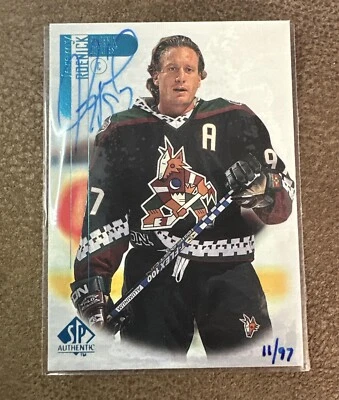 1999 Upperdeck Jeremy Roenick AUTOGRAPH vintage SP - Image 1 of 4