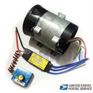 Ventilador de admisión de aire turboalimentador eléctrico para automóvil de 12 V Boost con 30 A ESC (Stock de EE. UU.) - Imagen 1 de 11