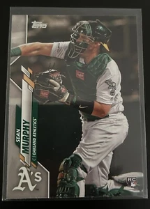 2020 Topps Series 1 #317 Sean Murphy Rookie Oakland Athletics - Picture 1 of 2