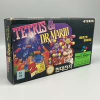 Jeu - Tetris X Dr Mario Super Comboy Nintendo  - SNES - Korean - Hyundai SFC