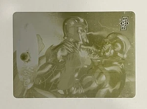 Placa de impresión Marvel Vibranium 2015 Worlds Collide WC-14 Star-Lord Nova😍😍 1/1 - Imagen 1 de 2