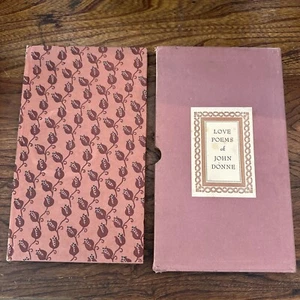 John Donne LOVE POEMS OF JOHN DONNE  1st Edition Thus 1st Printing - Picture 1 of 11