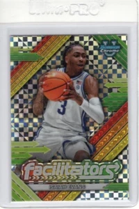 ISAIAH EVANS 2024-25 BOWMAN CHROME U FACILITATORS X-FRACTOR #F-13 - Photo 1/2