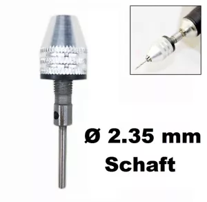 Bohrfutter Spannzange Ø 0,3 - 3,2 mm Spannfutter Dremel Proxxon Adapter Ø 2,35mm - Bild 1 von 4