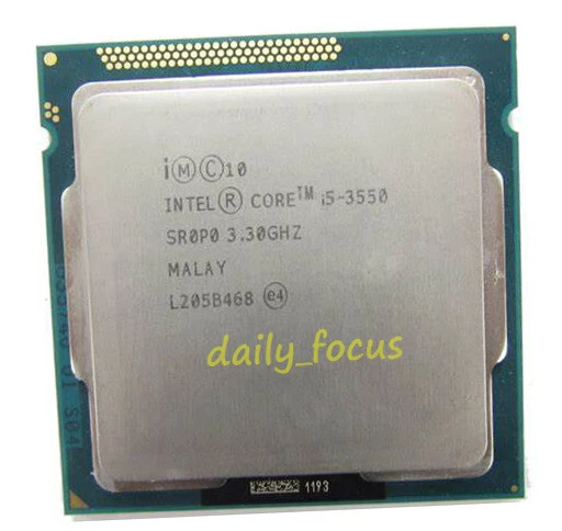 Intel Core i5-3550 Processor Model Computer Processors (CPUs) for