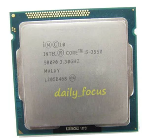Intel Core i5-3550 3.3 GHz LGA1155 4 cores 4 threads SR0P0 CPU Processor 6 MB - Picture 1 of 4