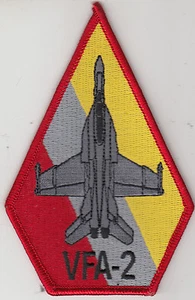 VFA-2 BOUNTY HUNTERS RED AIR COFFIN SHOULDER PATCH [Item 002002] - Picture 1 of 1