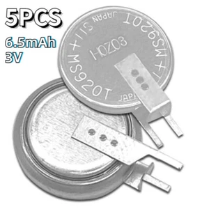 5PCS Button Battery Rechargeable MS920T-FL27E For Meters Back Power 6.5mAh 3V - Picture 1 of 8