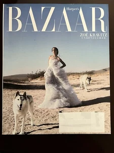 Harper's Bazaar Magazine (October 2018) ZOE KRAVITZ - UN-RETOUCHED - Picture 1 of 1