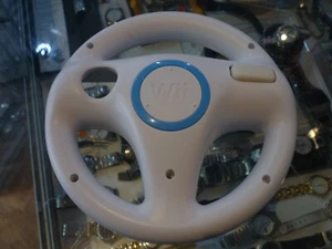 ACCESORIO VOLANTE ORIGINAL NINTENDO WII BLANCO RVL-024 - EN STOCK - Imagen 1 de 12