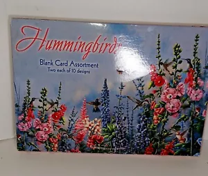 Leanin Tree Hummingbirds Blank Card Assortment 10 Different Complete - Picture 1 of 3