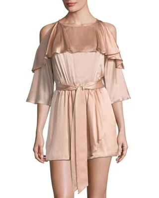 Rachel Zoe 148183 Womens Catrina Romper Tube rose sz 2 - Image 1 of 2