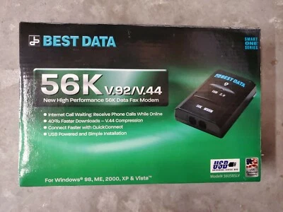 Best Data 56K Dial up USB modem 56USBSLV - Image 1 of 2