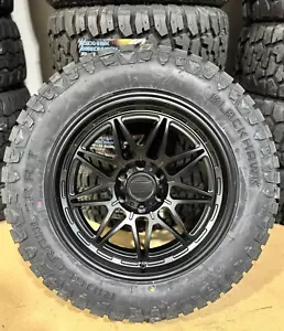 20x9 Pro Comp PA202 Basecamp Black Wheels 33 AT Tires 6x5.5 Chevy Silverado 1500 - Picture 1 of 7