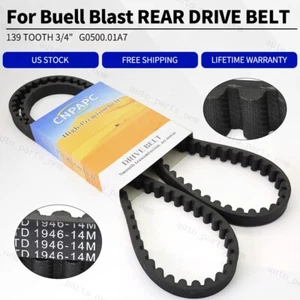 For Buell Blast P3 REAR DRIVE BELT 139 TOOTH 3/4" FINAL DRIVE BELT PN G0500.01A7 - Picture 1 of 9