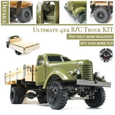 Kingkong RC 1/12 Scale Soviet ZIS-150/CA10 4x2 Truck with Metal Chassis KIT Set