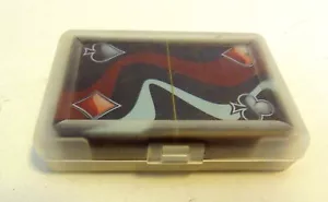Neue schwarze farbige Spielkarten in original Kunststoffhülle Made in Taiwan - Bild 1 von 5