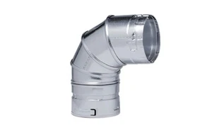 Metal-Fab 6M90 6" B-Vent 90° Adjustable Elbow LP/Natural Gas Vent Pipe Fitting - Picture 1 of 1