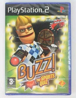 PS2 Game - Buzz! The Sports Quiz - Brand New & Sealed Sony PlayStation 2 - Image 1 of 4
