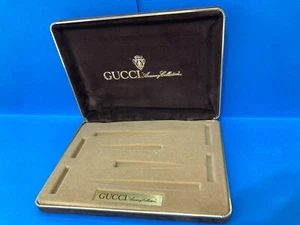 GUCCI ACCESSORY COLLECTION BOX COFANETTO SCATOLA DI VELLUTO VUOTA VINTAGE.++ - Picture 1 of 6