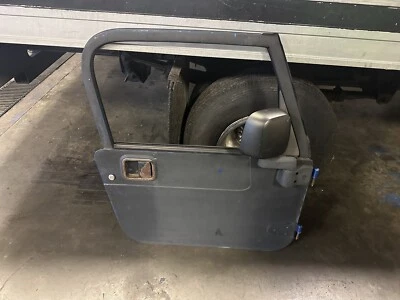Jeep TJ Wrangler 1997-2006 OEM pasajero delantero derecho puerta dura completa Foto 1 de 4