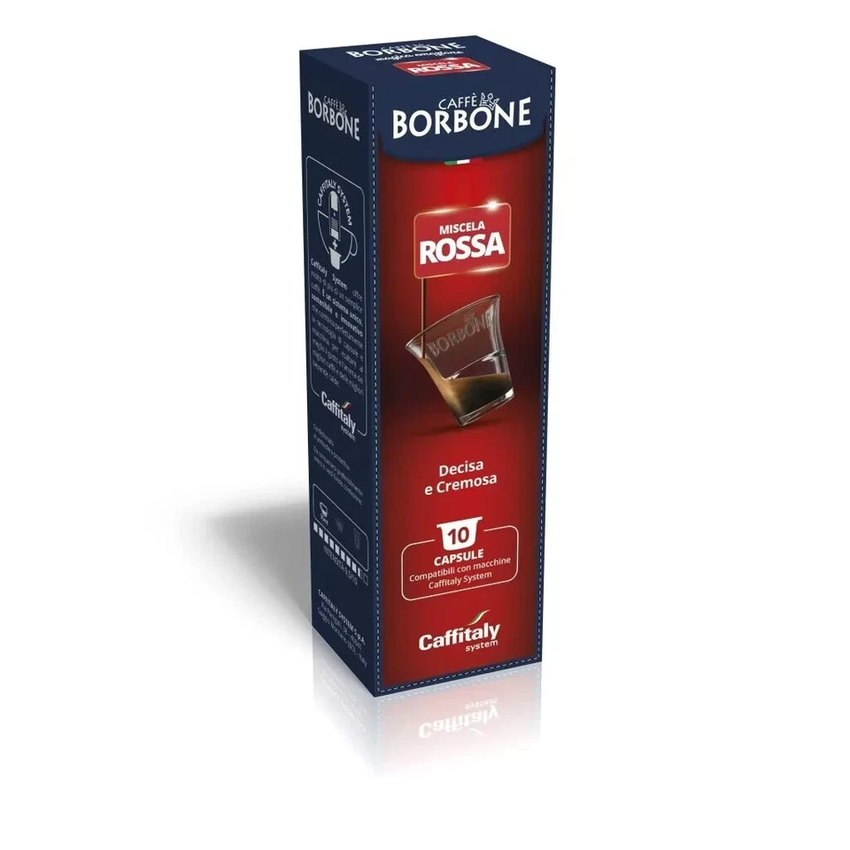 100 Capsule Caffè Borbone Miscela Rossa Compatibili CAFFITALY SYSTEM * No 96 - Immagine 1 di 1