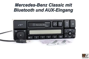 originale Radio Mercedes-Benz classic Bluetooth AUX MP3 W124 W202 W461 R170 R129 - Bild 1 von 13