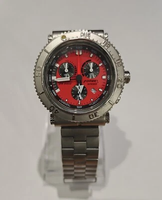 Formex 4 Speed CHRONOGRAPH  DS2000 SWISS ETA G10.211 mens watch Red Dial - Bild 1 von 4