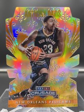 2013-14 Panini Crusade - Anthony Davis - No. 89/99 Cut Holo Hornets RC (NM-MT)