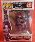 Nightmare Bonnie Funko POP! GAMES Five Nights at Freddy's #215  FNAF