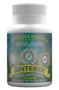 #1 AINTEROL Pueraria Mirifica 500mg Breast Enlargement Firm FREE SHIP Worldwide - Picture 1 of 2