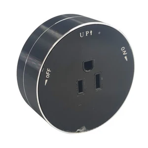 Electrical Outlet Track Socket Kitchen Bedroom Removable Retouch Power Switch - Picture 1 of 1