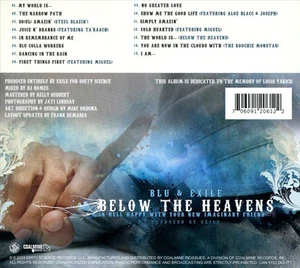 BLU & EXILE BELOW THE HEAVENS NEW CD - Picture 1 of 2
