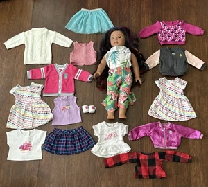 American Girl Puppe mit Kleidung  - Bild 1 von 6