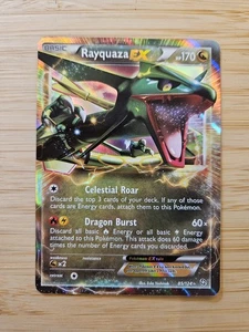 Rayquaza EX 85/124 Dragons Exalted NM Ultra Rare Pokemon Karte - Bild 1 von 2