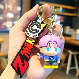 Anime DRAGON BALL Z Keychain Super Saiyan Son Goku Pendant Keyring - Picture 1 of 16