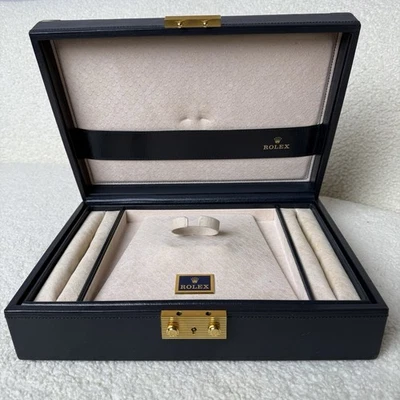 Caja Presentación Reloj Rolex Vintage Ref. 51.00.01-Montres Rolex Genève Switz-nd Foto 1 de 4