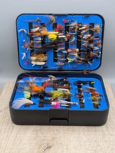 DE COLECCIÓN PESCA CON MOSCA SURTIDO MIXTO MOSCAS NIMPH OVER x 150 EN CAJA CONTENEDOR DE ALMACENAMIENTO - Imagen 1 de 6