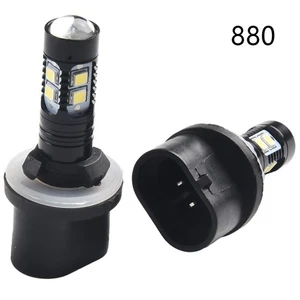LED Fog Light Bulb DRL-6000K White High 2PCS Power 890 892 893 899 880 - Picture 1 of 22