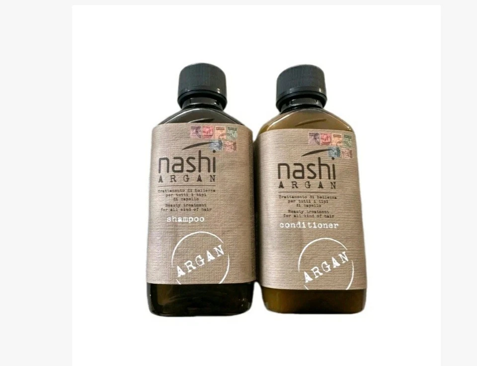 NASHI ARGAN Shampoo 200ml And Conditioner 200ml
