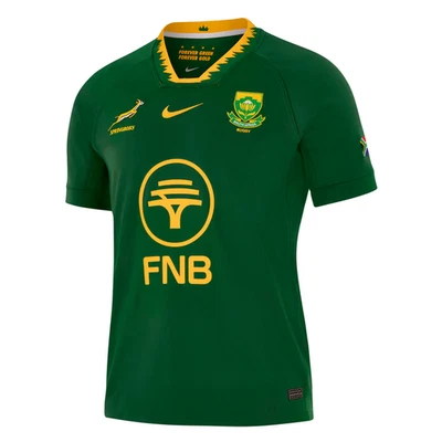 Springboks South Africa 2025/26 Mens Home and Away Shirt Rugby Jersey S-5XL - Image 1 of 4