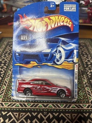 Hot Wheels 2001 First Editions 15/36 #27 Honda Civic Si Red w/ PR5s - Image 1 of 2