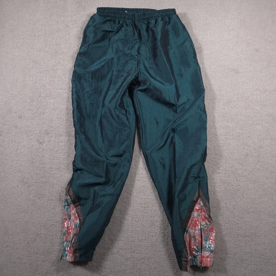 Pantalones deportivos Active Code de colección para mujer medianos de nailon cortavientos con cremallera al tobillo años 90 Foto 1 de 4