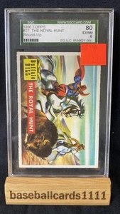 1956 Topps Round Up #27 The Royal Hunt 80 SGC 6 NS1 - Picture 1 of 5